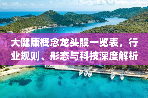 大健康概念龍頭股一覽表，行業規(guī)則、形態(tài)與科技深度解析